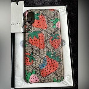 Authentic GUCCI cover case for IPhone X